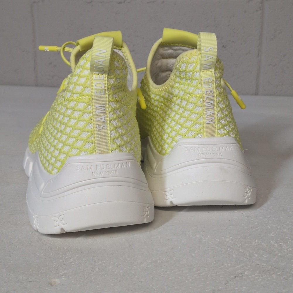 Sam Edelman Cami Sneaker Neon Lime Green, Women's Size 8, NWOT - Picture 3 of 10